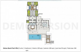 Deluxe Beach Pool Villa