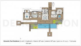 Romantic Pool Residence