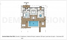 Sunrise Water Pool Villa