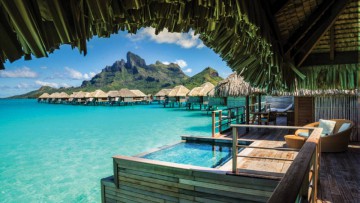 Herenui Two-Bedroom Overwater Bungalow Suite with Plunge Pool