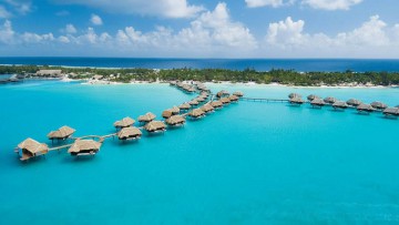 Poerava Two-Bedroom Overwater Bungalow Suite with Plunge Pool