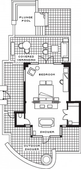 Island Beach Pool Villa (105 m²)