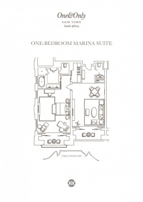 One Bedroom Marina Suite (123 m2)