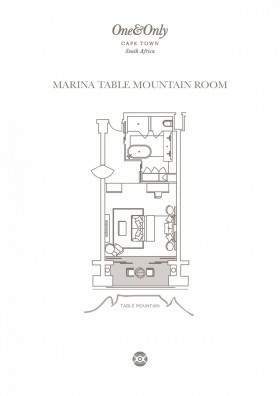 Marina Table Mountain Room (63 m2)