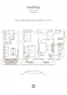 Two Bedroom Family Suite (218 m2)