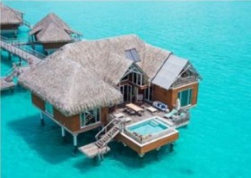 Prestige Overwater Brando Suite s bazénem (2 ložnice)