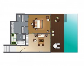 One Bedroom Anantara Cliff Pool Villa (188 m2)