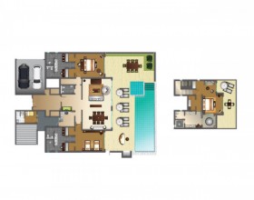 Three Bedroom Royal Mountain Villa (700 m2)