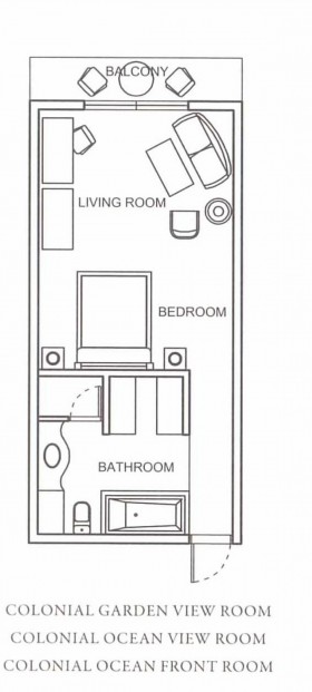 Colonial Garden View Room