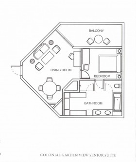 Colonial Garden View Senior Suites