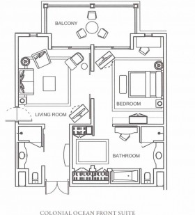 Colonial Ocean Front Suites