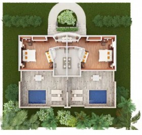 Garden Pool Bungalow