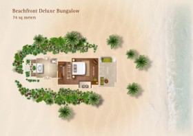 Beach Front Deluxe Bungalow