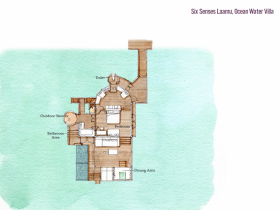 Ocean Water Villa (108 m2, max. 2 dospelí a 2 deti)