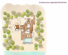 Lagoon Beach Villa with Pool (238 m2, max. 2 dospelí a 2 deti)