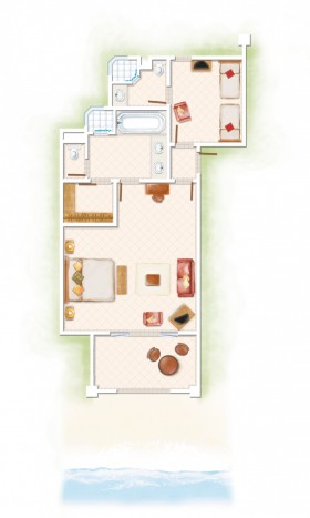 2-Bedroom Family Apartment