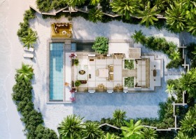 Beach Villa with Pool