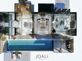 Luxury Sunset Water Villa with Pool