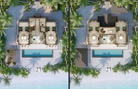 Four Bedroom Beach Residence with Pool