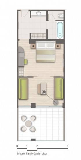 Superior Family Room - Garden View