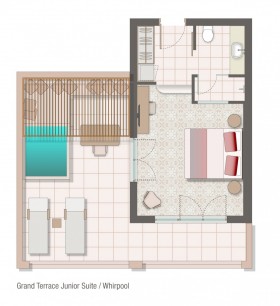 Grand Terrace Junior Suite Whirlpool