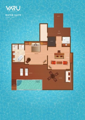 Water Suite with Pool