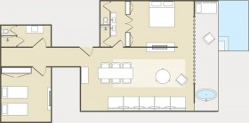 Two-Bedroom Club Suite with Plunge Pool