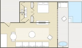 One-Bedroom Club Suite with Plunge Pool