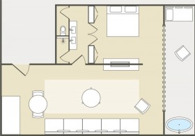 One-Bedroom Club Suite