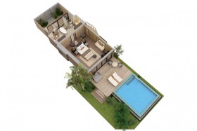 Garden Villa with Pool (150m2)