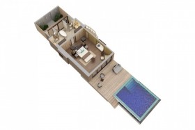 Beach Villa with Pool (140 m2)