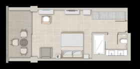 Superior Triple Room Side Sea View / Sea View