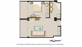 One Bedroom Family Suite