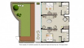 Two Bedroom Family Suite Beach Front