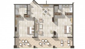 Deluxe Two Bedroom Family Suite