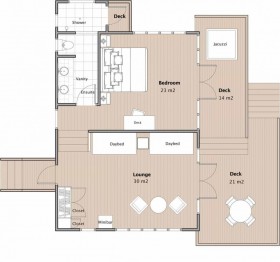 Honeymoon Point Reef s kúpeľnou vaňou (1 Bure)