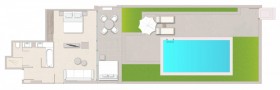 Deluxe Junior Suite Private Pool Sea View (55 m²)