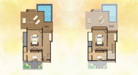 Two Bedroom Family Beach Villa with Private Pool (355 m2)