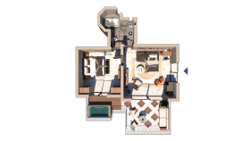 Premium One Bedroom Suite Sea View with Outdoor Jacuzzi