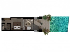 Sapphire Junior Suite With Swim Up Pool HLS