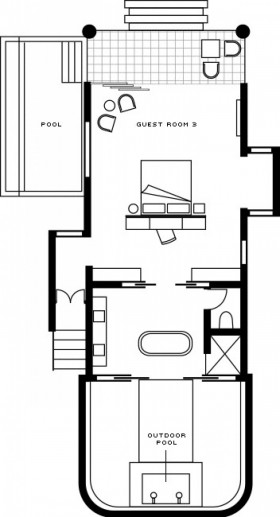 Beach Pool Villa (54 m²)