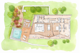 Kaplankaya Suite with Pool