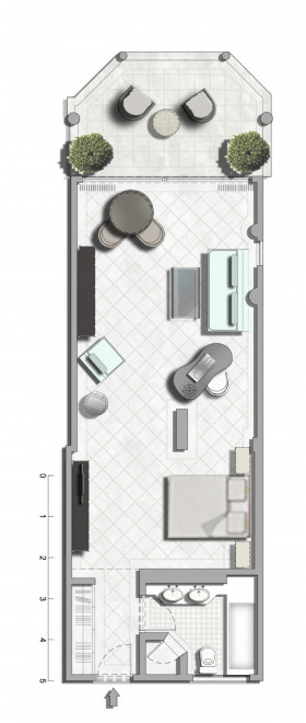 Suite (42 – 58 m²)