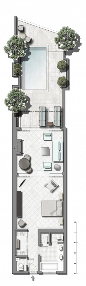 Executive Pool Suite (75 m²)