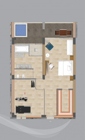 Aqua Marine Suite (82 m²)