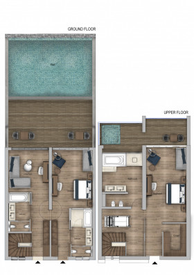 Princess Luxury Two Bedroom Villa (110 m²)