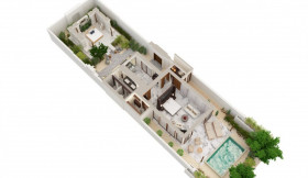 Deluxe Beach Villa with Pool