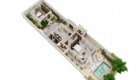 Two Bedroom Deluxea Beach Villa with Pool
