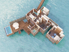 Two Bedroom Grand Water Villa with Pool