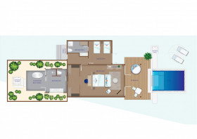 Family Beach Villas with Pool